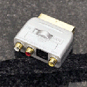 Precision Gold Plated SCART Adaptor